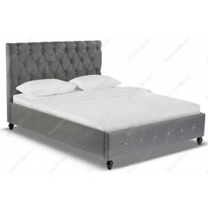 Кровать двуспальная Relax 160х200 dark grey